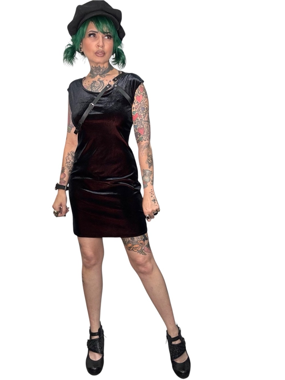 Breaking Loose Vintage velvet dress